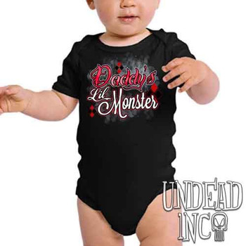 Harley Quinn Daddy's Lil Monster - Infant Onesie Romper