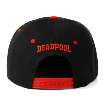 Deadpool Logo Red Brim Cap Hat