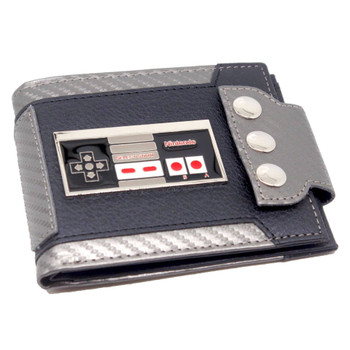 Nintendo Retro Controler PU Leather With Metal Emblem Wallet
