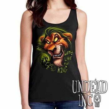 Villains Scar "Long live the king" - Ladies Singlet Tank