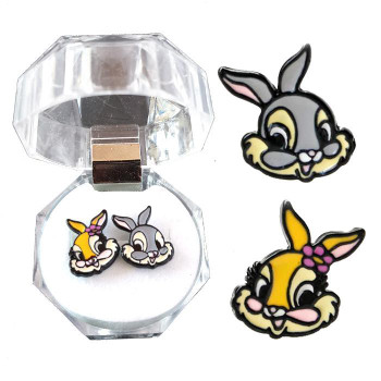 Bambi - Thumper & Miss Bunny Earrings