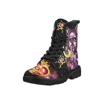 Sailor Moon Luna MENS Undead Inc Boots