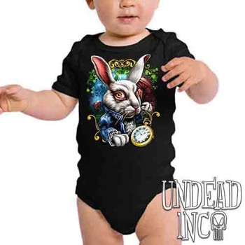 Alice In Wonderland White Rabbit - Infant Onesie Romper