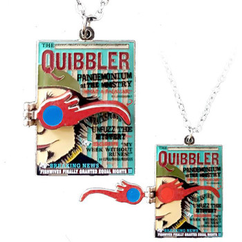 Harry Potter Quibbler Magazine Necklace