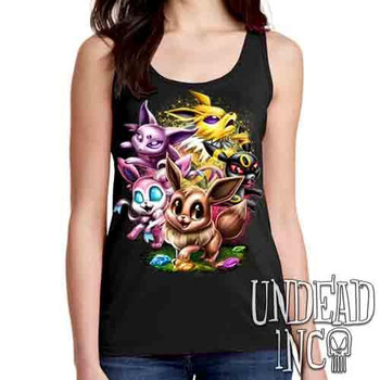 Eevee Evolution - Ladies Singlet Tank