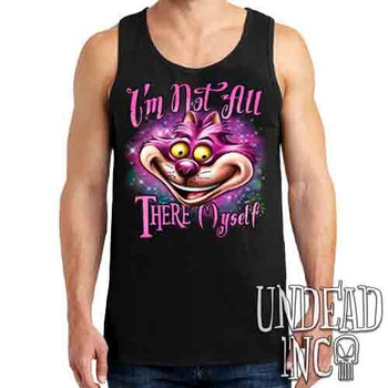 Alice In Wonderland Cheshire Cat Not All There - Mens Tank Singlet