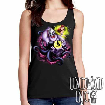 Villains Ursula - Ariel the Little Mermaid - Ladies Singlet Tank