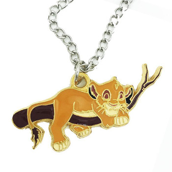 Lion King Simba Tree Branch Necklace