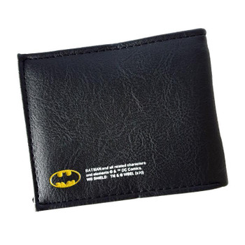 Batman Bat Signal Grunge Bifold Wallet
