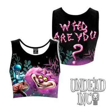 Alice In Wonderland Who Are You Women's Crop Top