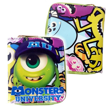 Monsters Inc Short Style PU Leather Wallet