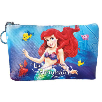 The Little Mermaid Atlantica Ariel Makeup Cosmetics Bag