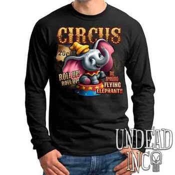 Dumbo Circus - Mens Long Sleeve Tee