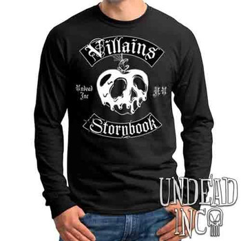 Storybook Villains Poison Apple Patch - Mens Long Sleeve Tee