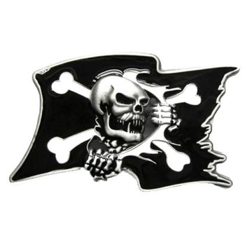 Pirate Flag Belt Buckle