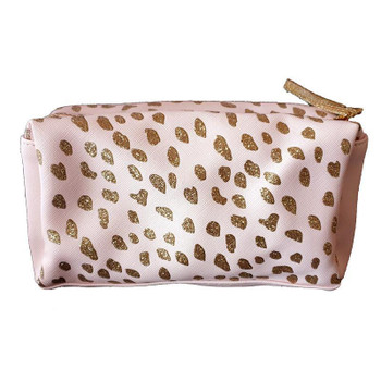 Bambi Glitter Travel Makeup Cosmetics Bag