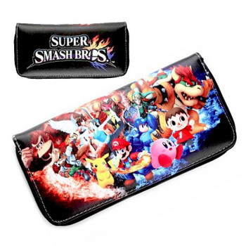 Super Smash Bros Long Line Wallet
