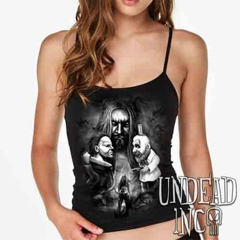 Rob Zombie Black & Grey - Petite Slim Fit Tank