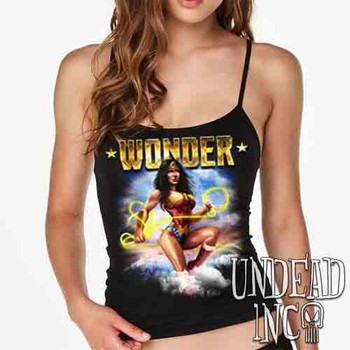 Wonder Woman - Petite Slim Fit Tank