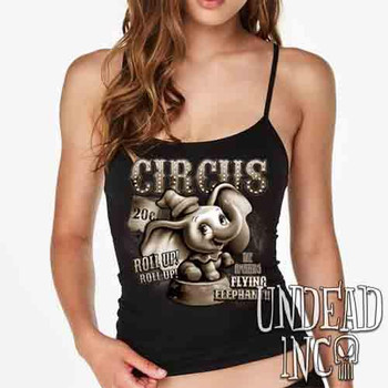 Dumbo Circus Vintage - Petite Slim Fit Tank