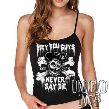 Goonies Never Say Die - Petite Slim Fit Tank