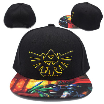 Zelda Printed Brim Cap Hat