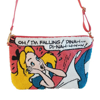 Alice In Wonderland Falling Shoulder / Crossbody Bag