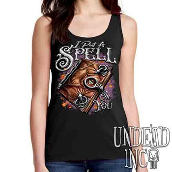 I Put A Spell On You - Book - Ladies Singlet Tank