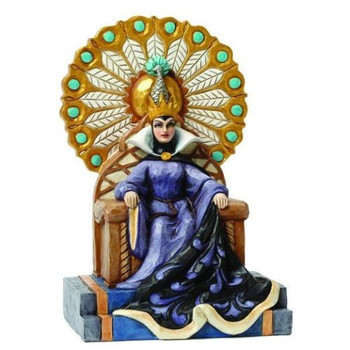 Disney Villains Snow White Evil Queen Enthroned Statue