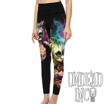 Cheshire Cat Tea Party Women's Leggings