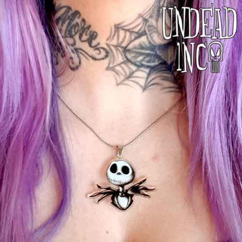 Jack Skellington Undead Inc STAINLESS STEEL Necklace