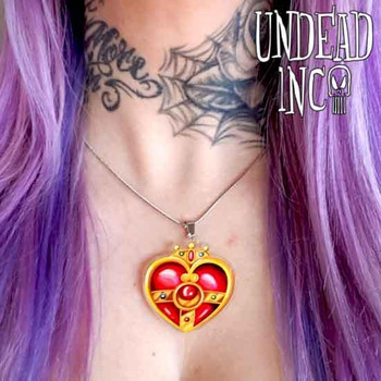 Cosmic Heart Undead Inc STAINLESS STEEL Necklace