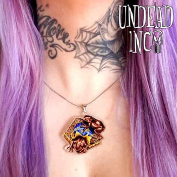 Chocolate Frogs Undead Inc STAINLESS STEEL Necklace