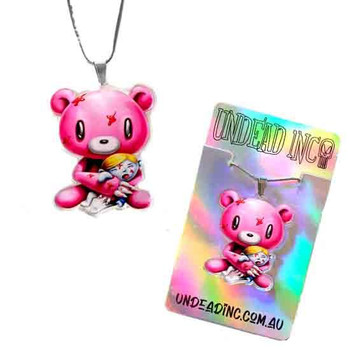 Gloomy Bear Undead Inc STAINLESS STEEL Necklace