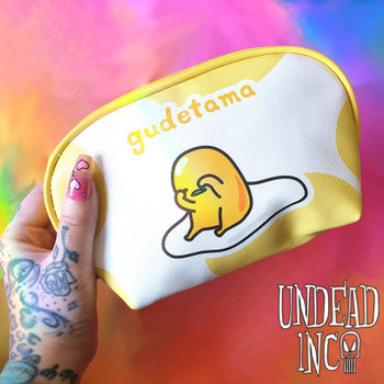 Sanrio Gudetama Lazy Egg Makeup Cosmetics Bag