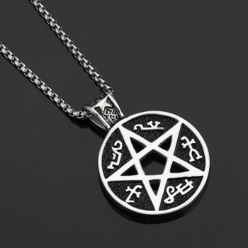 Supernatural Devil's Trap Stainless Steel Necklace