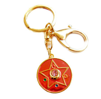 Sailor Moon Crystal Star Metal Key Ring Chain