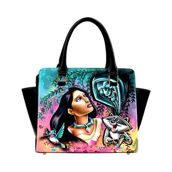Pocahontas Premium Undead Inc PU Leather Shoulder / Hand Bag