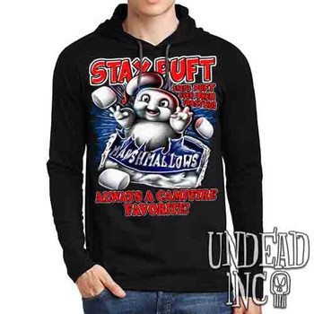 Stay Puft Marshmallows - Mens Long Sleeve Hooded Shirt