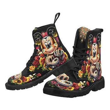 Mickey Day Of The Dead LADIES Undead Inc Boots