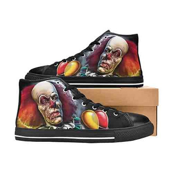 IT Pennywise 1990 Women's Classic High Top Canvas Shoes