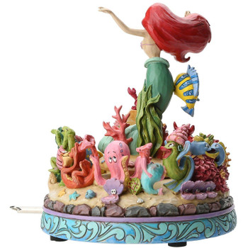 The Little Mermaid Ariel Under the Sea 25th Anniversary Musical Statue