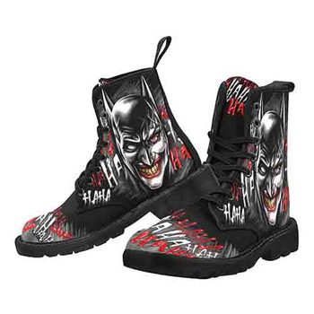 Gotham Rivals Black & Grey LADIES Undead Inc Boots