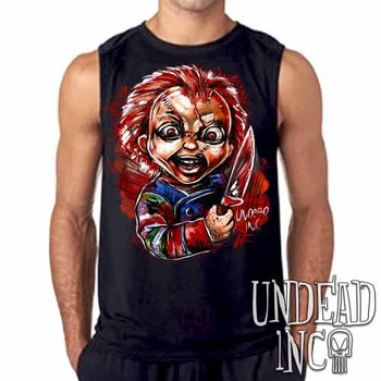 Chucky Watercolor - Mens Sleeveless Shirt