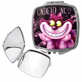 Alice In Wonderland Cheshire Cat Undead Inc Compact Mirror