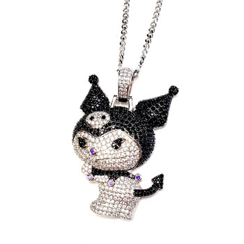 Kuromi Platinum Necklace