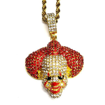 IT Pennywise Gold Necklace