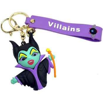 Disney Villains Malifecent Figure Key Ring Chain