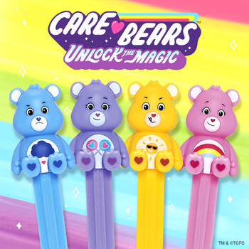 Care bears Grumpy Bear PEZ Dispenser & Candy