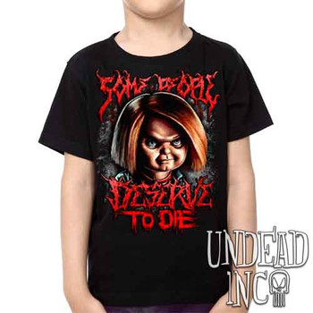 Chucky "Some People" -  Kids Unisex Girls and Boys T shirt